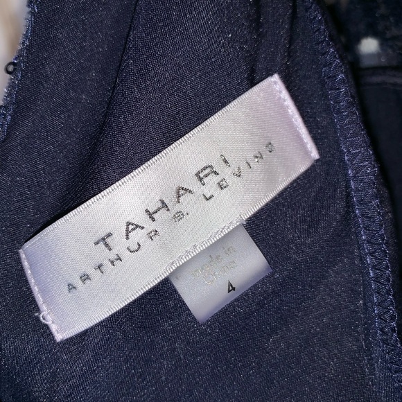 Evening Gown. Navy Blue, full length, very sparkly - Picture 8 of 8